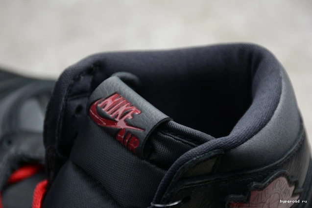 Black 1 Air 555088-060 High Satin Jordan Retro OG 0607